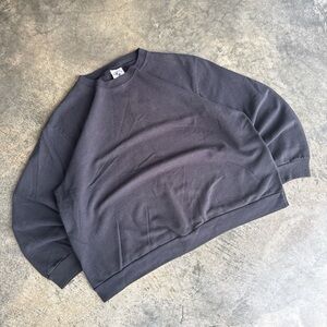 Vintage 90s Mickey & Co Black Blank Crewneck